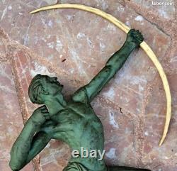 Bronze Sculpture 1920-1930 Art Deco Jean de Roncourt