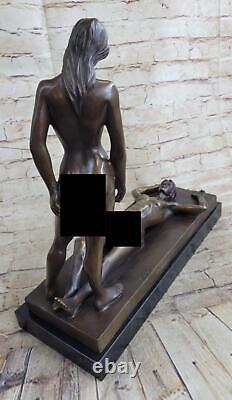 Bronze Sculpture Sale Cast Hot Deco Art Female and Male Nude