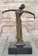 Bronze Sculpture Statue Art Deco 9 Large Dancer Signed Figurine Gift Bb