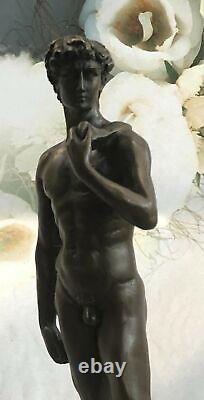 Bronze Sculpture Statue Marble Sensual Erotic Male Nude Jason David Art Deco