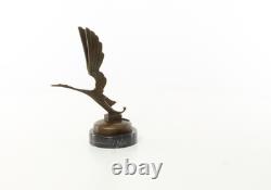 Bronze Sculpture Stork Car Mascot Art Deco After René Lalique