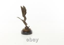 Bronze Sculpture Stork Car Mascot Art Deco After René Lalique
