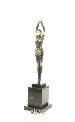 Bronze Starfish Dancer Sculpture in Art Deco Style after Demetre Chiparus