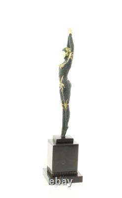 Bronze Starfish Dancer Sculpture in Art Deco Style after Demetre Chiparus