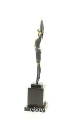 Bronze Starfish Dancer Sculpture in Art Deco Style after Demetre Chiparus