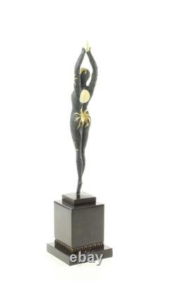 Bronze Starfish Dancer Sculpture in Art Deco Style after Demetre Chiparus