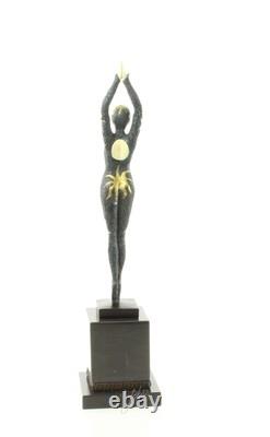 Bronze Starfish Dancer Sculpture in Art Deco Style after Demetre Chiparus