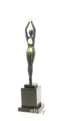 Bronze Starfish Dancer Sculpture in Art Deco Style after Demetre Chiparus