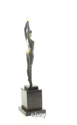 Bronze Starfish Dancer Sculpture in Art Deco Style after Demetre Chiparus