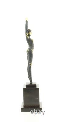 Bronze Starfish Dancer Sculpture in Art Deco Style after Demetre Chiparus