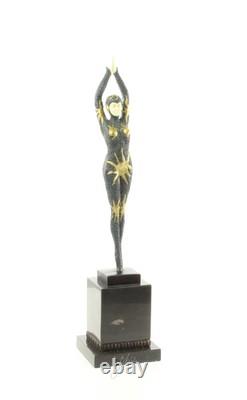Bronze Starfish Dancer Sculpture in Art Deco Style after Demetre Chiparus