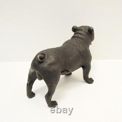 Bronze Statue Bulldog Animalier Art Deco Art Nouveau Style