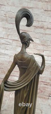 Bronze Statue Directoire Erté Art Deco Hot Cast Collectible Artwork