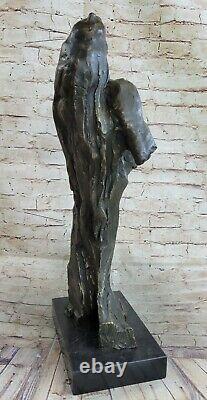 Bronze Statue Figure Abstract Dancer Art Deco Modern Sculpture Nr