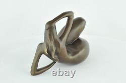 Bronze Statue: Nude Sexy Dancer Pin-up Style Art Deco Style Art Nouveau Bronze