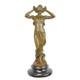 Bronze Statue Sculpture Art Deco Nouveau Woman Nymph Valley Dsjk-35 Modern