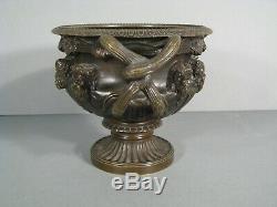 Bronze Style Antique Vase Decor Vase Warwick Bacchus Vineyard Villa Hadrian