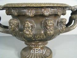 Bronze Style Antique Vase Decor Vase Warwick Bacchus Vineyard Villa Hadrian