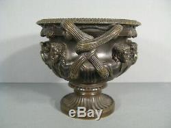 Bronze Style Antique Vase Decor Vase Warwick Bacchus Vineyard Villa Hadrian