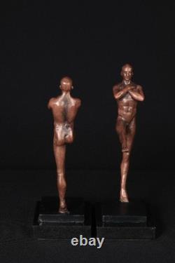 Bronze bookends / 20th century / Art Deco