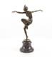 Bronze Sculpture Of An Art Deco Dancer After Ferdinand Preiss
