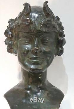 Bust Of Young Nymph.