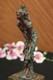 Bust Of The Sad Young Girl Bronze And Marble Art Deco Figurine