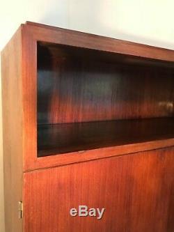 Cabinet 1930 Art Deco Rosewood And Chromed Bronze