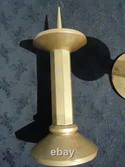 Candlestick Candlestick Bronze Candlestick Art Deco Candlestick