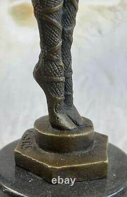 Chiparus Signed Rare Bronze Art Deco Dancer Cast Figurine