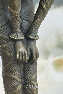 Chiparus Signed Rare Bronze Art Deco Dancer Cast Figurine