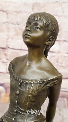 Classical Bronze Sculpture of Ballerina Dancer Art Deco by Degas