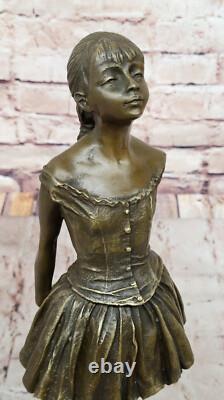 Classical Bronze Sculpture of Ballerina Dancer Art Deco by Degas
