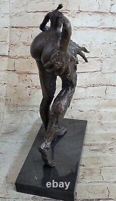 Collection Bronze Sculpture Statue Art Deco Nu Salvador Dali Dame Figure Nr