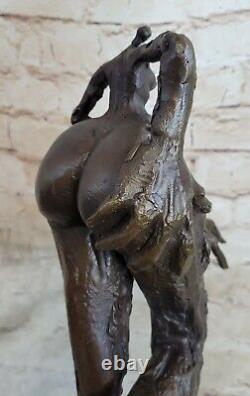 Collection Bronze Sculpture Statue Art Deco Nu Salvador Dali Dame Figure Nr