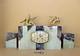Complete Clock Set Signed Voltas In Bronze, Marble, And Onyx Art Deco