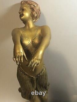 Dancer Art Deco Bronze