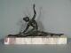 Dancer Years Folles Ancient Sculpture Art Deco Silver Bronze Signed Morante