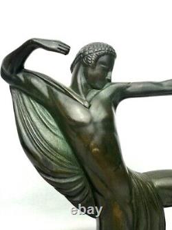 Decoux Bronze Art Deco Sculpture The Archer