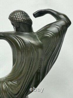 Decoux Bronze Art Deco Sculpture The Archer