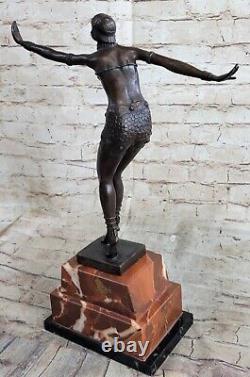 Demeter H. Art Deco Bronze Dancer Statue Figure Kapurthala Figure