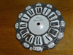 Dial Comtoise Cartouches Enamelled Morbier Since 1843