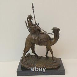 Dromedary Camel Statue Sculpture Tuareg Style Art Deco Animal Art