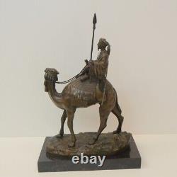 Dromedary Camel Statue Sculpture Tuareg Style Art Deco Animal Art