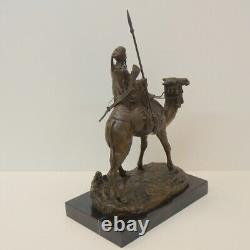 Dromedary Camel Statue Sculpture Tuareg Style Art Deco Animal Art