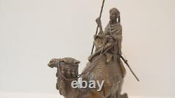 Dromedary Camel Statue Sculpture Tuareg Style Art Deco Animal Art