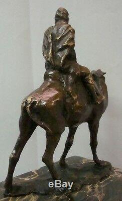 Dromedary Camel Touareg Statue Style Art Deco Style Art Nouveau Solid Bronze