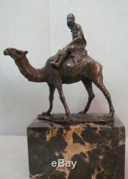 Dromedary Camel Touareg Statue Style Art Deco Style Art Nouveau Solid Bronze