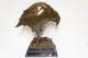 Eagle Bird Animal Sculpture In Art Deco And Art Nouveau Style Bronze Statue