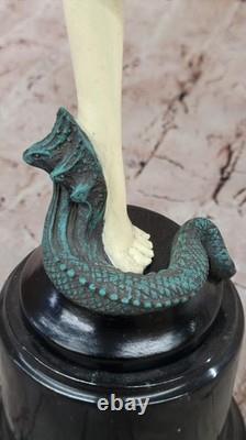 Elegant Bronze Art Deco Female Dancer Classical Home & Office Sculpture